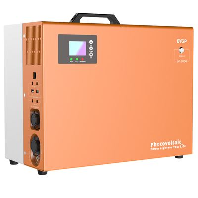 GP-3000 Home Solar Power Generator For Emergency Camping Rescue