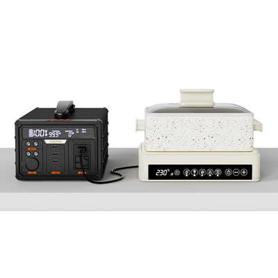 Outdoor Portable Emergency Power Generator 600w Solar Power Supply Station