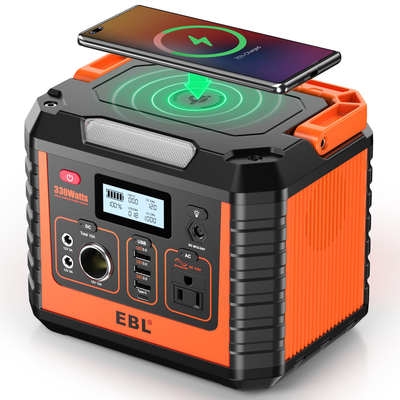 For Home Outdoor Portable Solar Fast Travel Charging Emergency Power Bank Camping Power Station 330W Powerbank