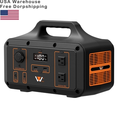 Remote Control USA Warehouse 3 Days Fast Free Shipping Camping Essentials 1000w Emergency Supply Battery Power Generator Portable Power Station
