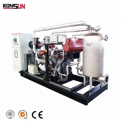 CE Approved Biogas Generator Set With Silent Canopy Small Biogas Electric Generator Price