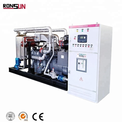 CE Approved continuous bio gas generator With Silent Container