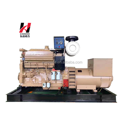 High Quality ATS Marine Emergency Generator 10kw To 500kw Boat Use Low Price With CCS Certificate